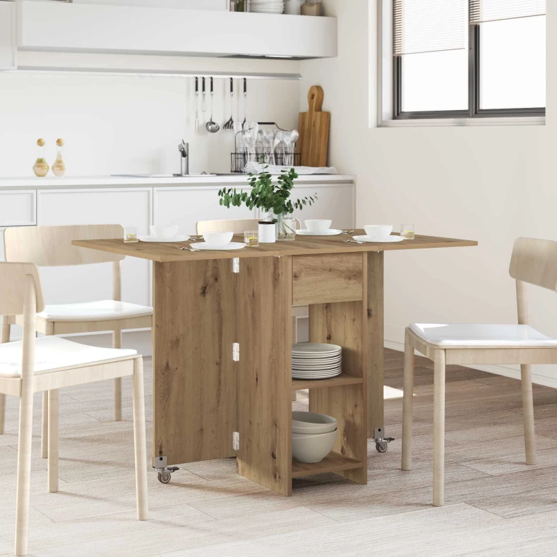 vidaXL Τραπέζι φαγητού 115 x 70 x 75 εκ. Επεξεργασμένο Ξύλο