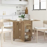 vidaXL Τραπέζι φαγητού 115 x 70 x 75 εκ. Επεξεργασμένο Ξύλο