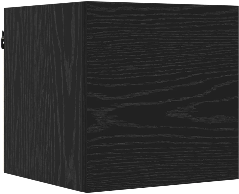vidaXL Σετ επίπλου τηλεόρασης 10 pcs 180 x 30 x 30 cm Μαύρη Δρυς
