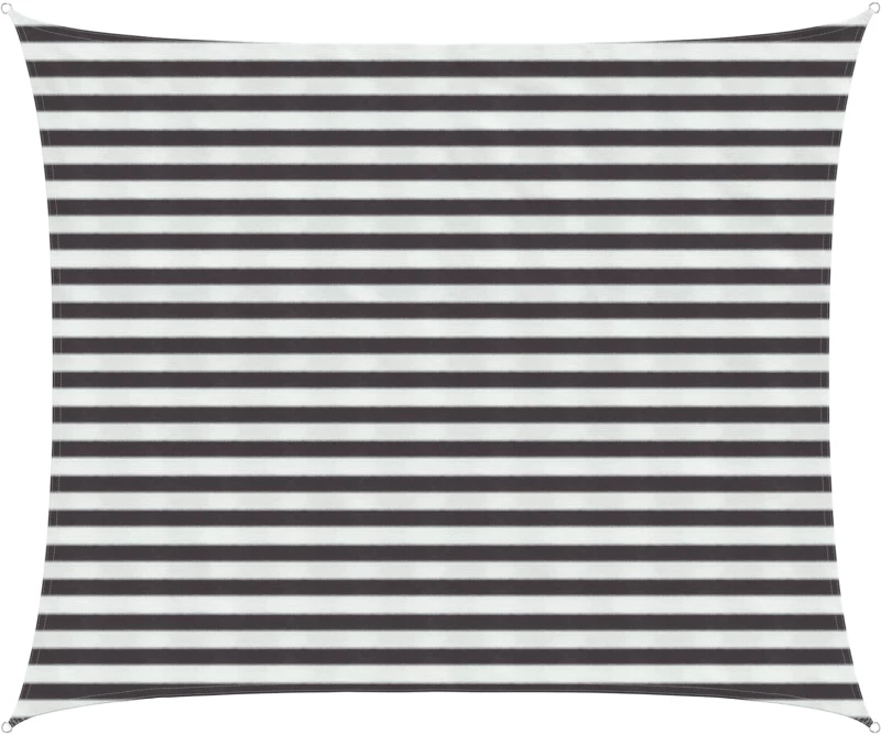 vidaXL Ικανότητα Σκίασης Γκρι και Λευκό 2,5 x 4 m HDPE