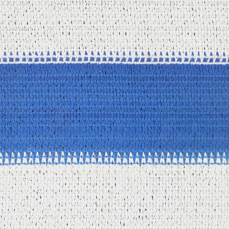 vidaXL Ικανότητα Σκίασης Μπλε και άσπρο 5 x 7 m HDPE