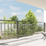 vidaXL Μουσαμάς 350 gsm Διαφανές 20 x 1,5 μ PVC