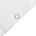 vidaXL Μουσαμάς 350 gsm Διαφανές 20 x 1,5 μ PVC