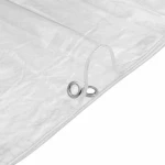 vidaXL Μουσαμάς 350 gsm Διαφανές 20 x 1,5 μ PVC