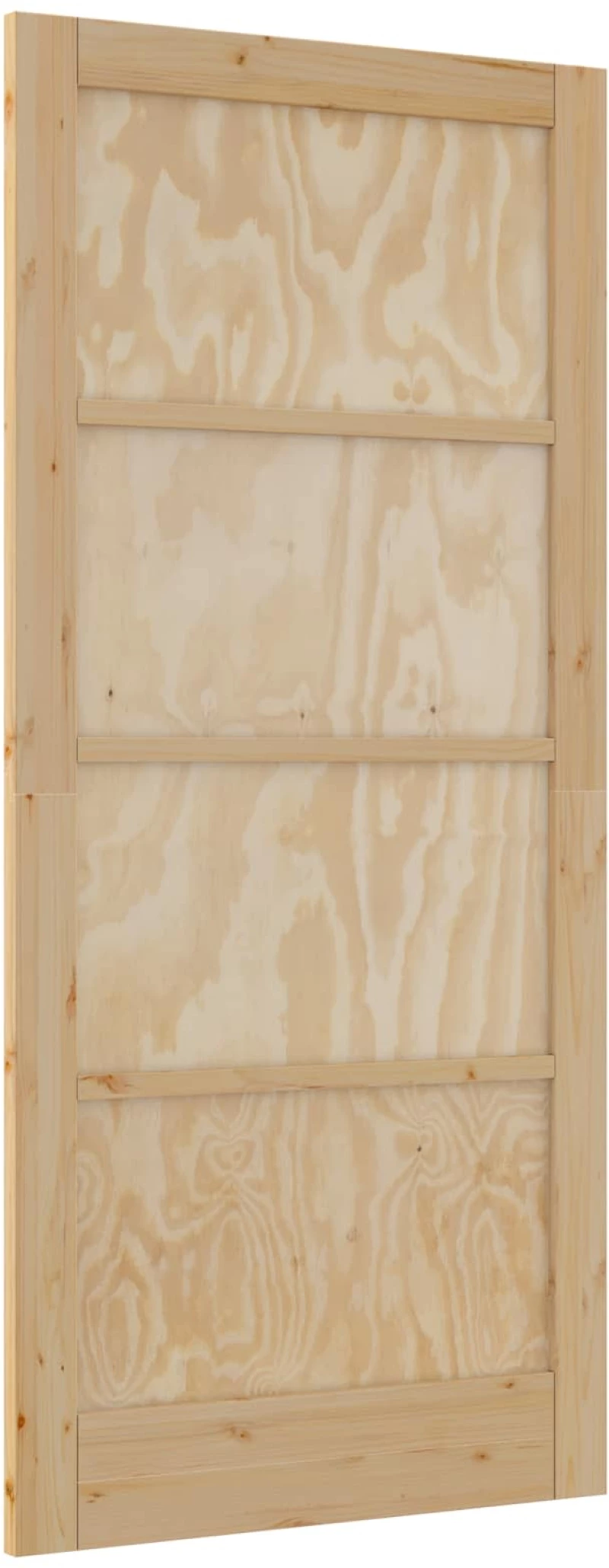 vidaXL Εσωτερική Πόρτα Φυσικό 93 x 202 cm Κόντρα πλακέ