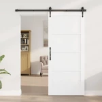 vidaXL Εσωτερική Πόρτα Λευκό 86 x 198,5 cm Κόντρα πλακέ