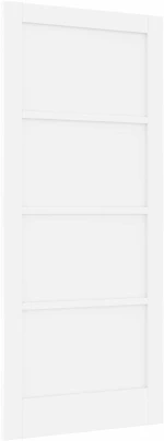 vidaXL Εσωτερική Πόρτα Λευκό 86 x 198,5 cm Κόντρα πλακέ