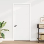 vidaXL Εσωτερική Πόρτα Λευκό 86 x 198,5 cm Κόντρα πλακέ