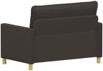 vidaXL Καναπές Σκούρο Γκρι 126 x 81 x 87,5 εκ Ύφασμα