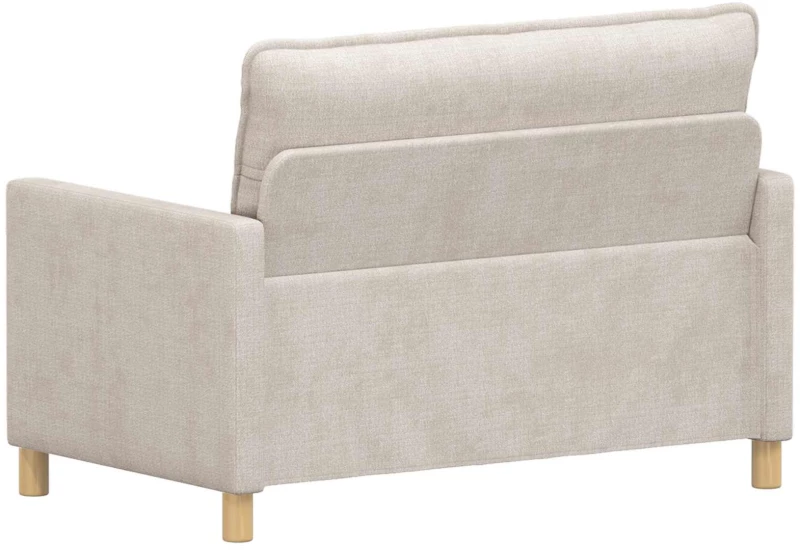 vidaXL Καναπές Κρεμ 126 x 81 x 87,5 εκ Πολυεστέρας