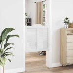 vidaXL Πόρτες Swing Λευκό 80 x 40 cm Μασίφ Ξύλο Πεύκου