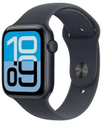 Apple Watch SE 3 GPS 44mm Midnight Aluminium Case with Midnight Sport Band - M/L
