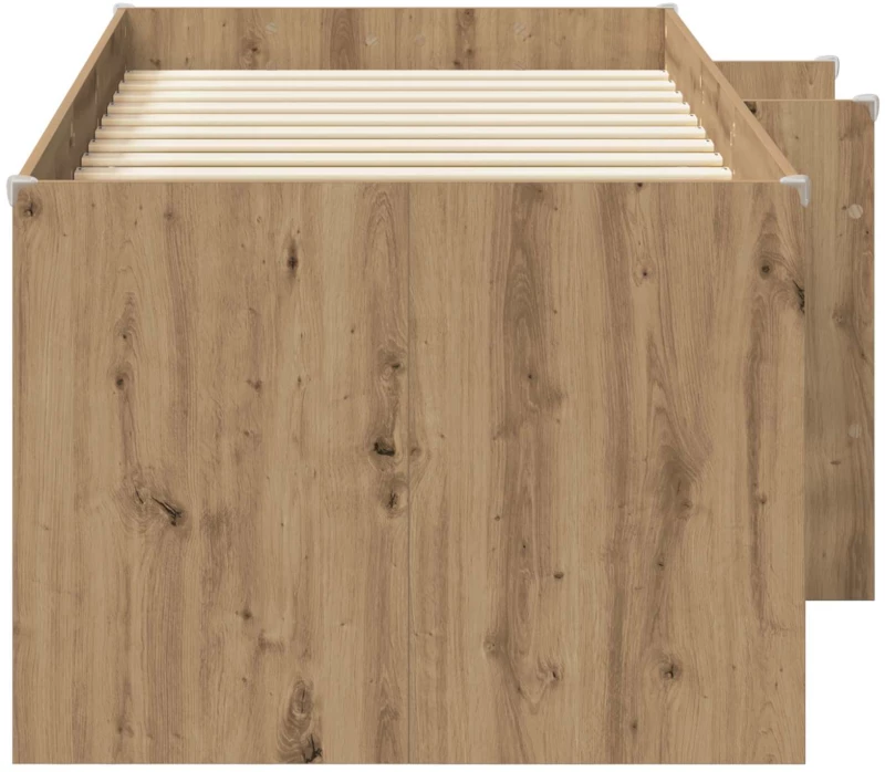 vidaXL Κρεβάτι Υψηλού Στυλ για Παιδιά 2 pcs Artisan Δρυς 90 x 190 cm