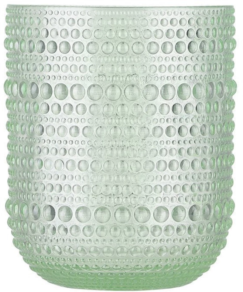 ESTIA ΠΟΤΗΡΙ ΝΕΡΟΥ ΧΑΜΗΛΟ DOTS ΓΥΑΛΙΝΟ 273ml ΠΡΑΣΙΝΟ
