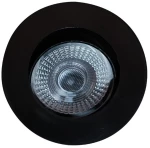 525924 ΣΠΟΤ ΧΩΝΕΥΤΟ ΚΙΝΗΤΟ 3-5-7W 3CCT Φ90 IP20 ΜΑΥΡΟ