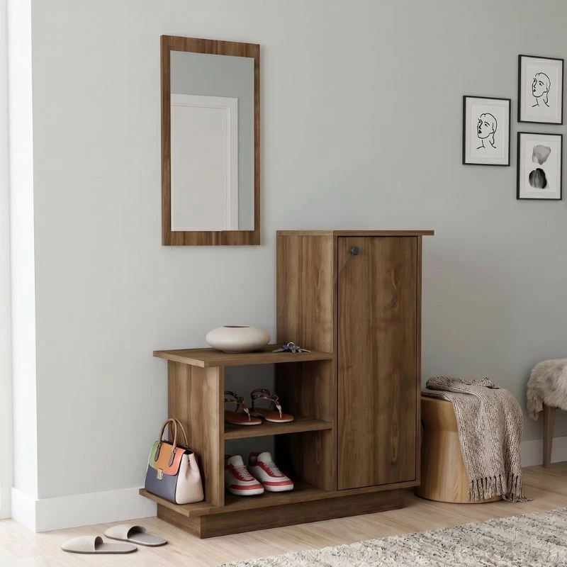 542565 ΕΠΙΠΛΟ ΕΙΣΟΔΟΥ CUTE MEGAPAP ΧΡΩΜΑ ΚΑΡΥΔΙ 90X35X95ΕΚ.