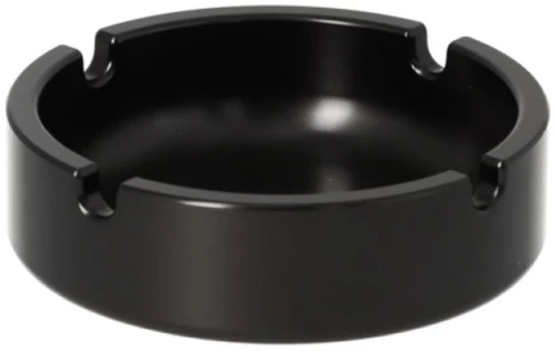 Μεταλλικό Τασάκι Pure Black - 10cm