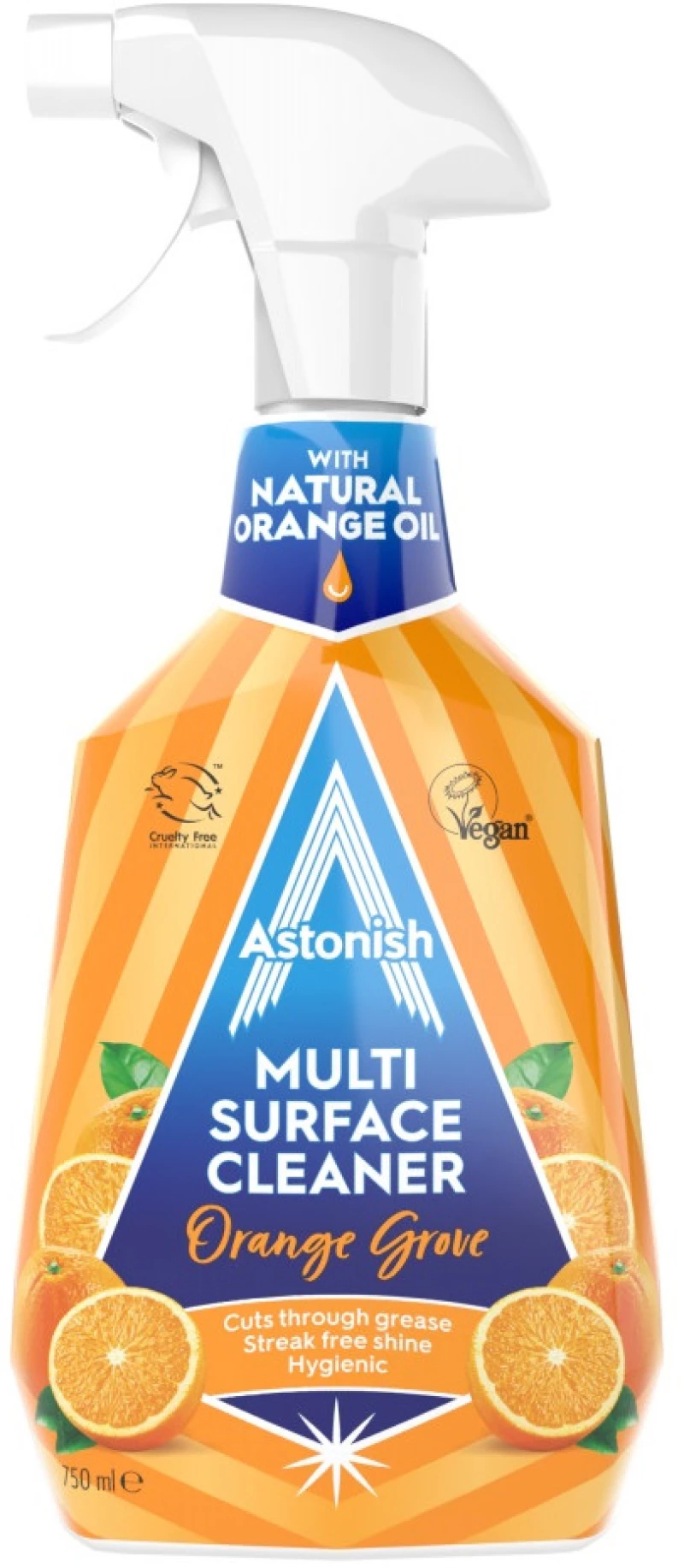 Astonish Σπρέι Για Λίπη Με Πορτοκάλι 750ml