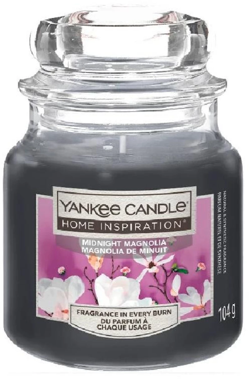 Yankee Candle Home Inspiration Midnight Magnolia Αρωματικό Κερί 104g