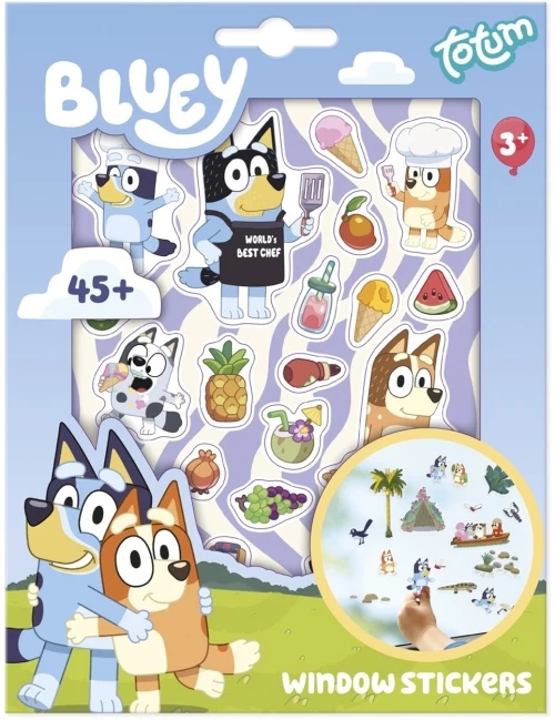 Totum: Bluey - Window Stickers (TT290471)