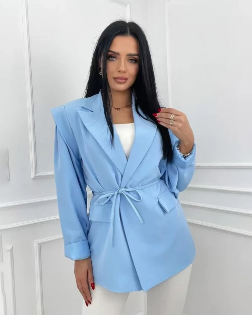 Blazer σακάκι με ρυθμιζόμενη μέση