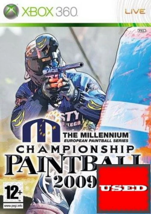 Championship Paintball 2009 X360 USED