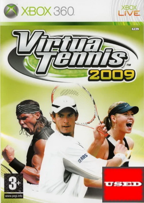 Virtua Tennis 2009 X360 USED