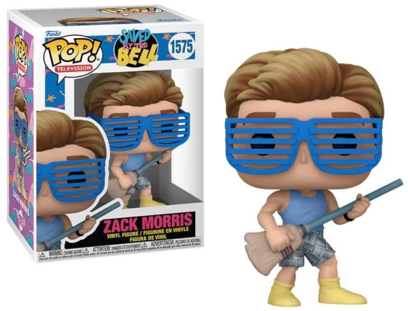 Funko Pop! SAVED BY THE BELLS - TV- Zack Morris #1575 Vinyl Figure