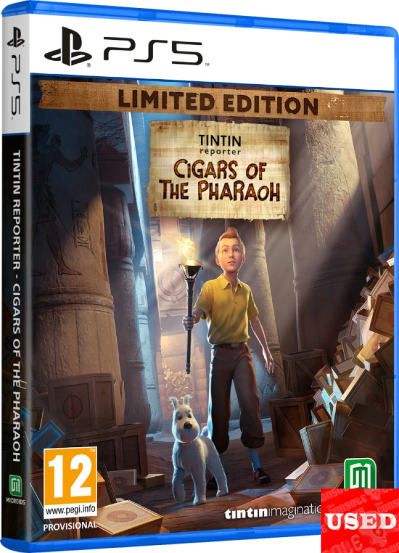TINTIN Reporter: Cigars of The Pharaoh - Limited Edition PS5 USED