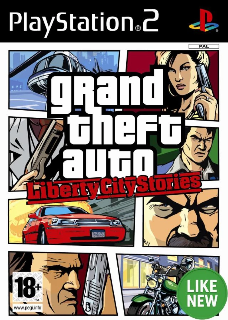 Grand Theft Auto: Liberty City Stories PS2 USED (Like New)