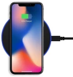 AXAGON WDC-P10T THIN WIRELESS FAST CHARGING PAD, QI 5/7.5/10W, MICRO USB