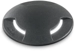 Χωνευτό Φωτιστικό WAY FI D120 ROUND TRIPLE Ideal Lux 351582