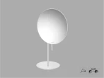 Sanco Cosmetic mirrors Μεγεθυντικός καθρέπτης x3 Λευκό ματ MR-703-Μ101