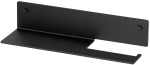 Sanco Shelves Ράφι με Χαρτοθήκη Μαύρο ματ SH-0504-Μ116