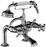 Horus Montmartre Classic Collection - Complete Deck Bath / Shower Mixer - Polished Nickel 07.425-NB