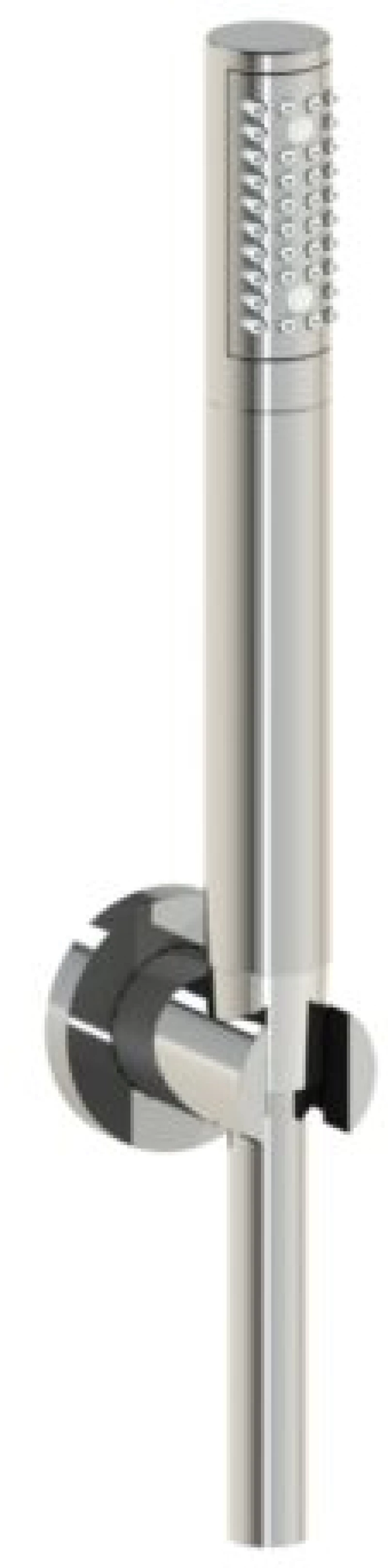 Horus Minoé Contemporary Collection - Wall Shower Set with Wall Hook - Metal Gun 47.582-CF