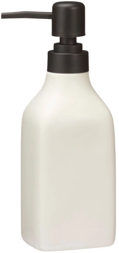 Δοχείο Κρεμοσάπουνου Stoneware 350ml 9x6x19.5cm White MRShome  DF-0096001