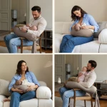 Bbhugme Μαξιλάρι Θηλασμού Seashell Beige