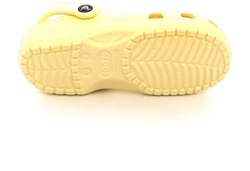 Σαμπό Γυναικείο Crocs Classic Ανατομικό Χρώματος Κίτρινο 10001-7CJ
