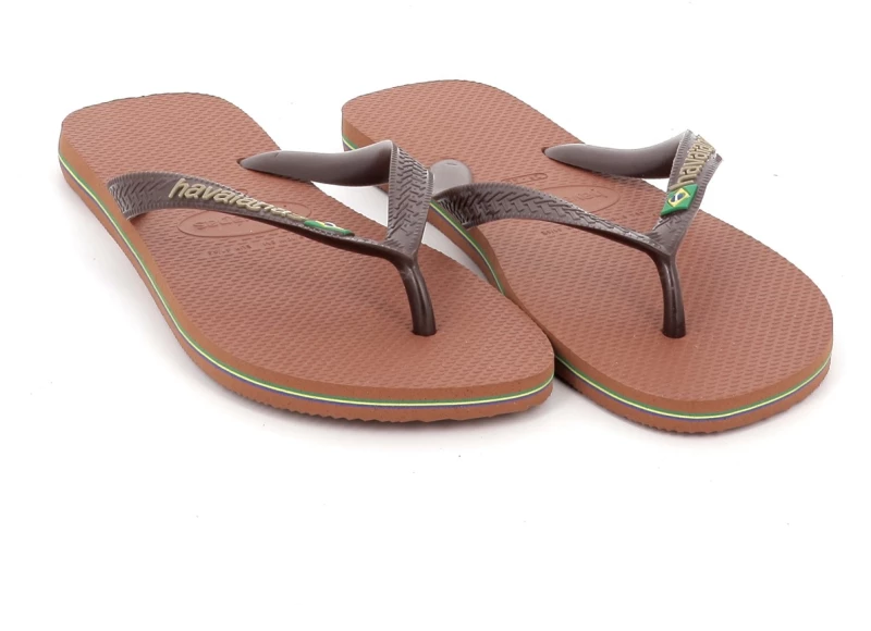 Σαγιονάρα Havaianas Brazil Χρώματος Καφέ 4110850-2815
