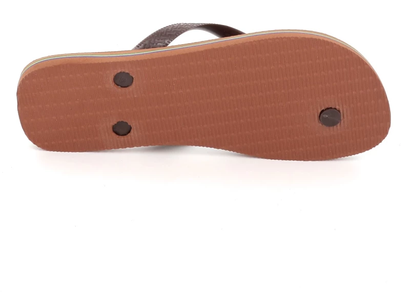 Σαγιονάρα Havaianas Brazil Χρώματος Καφέ 4110850-2815