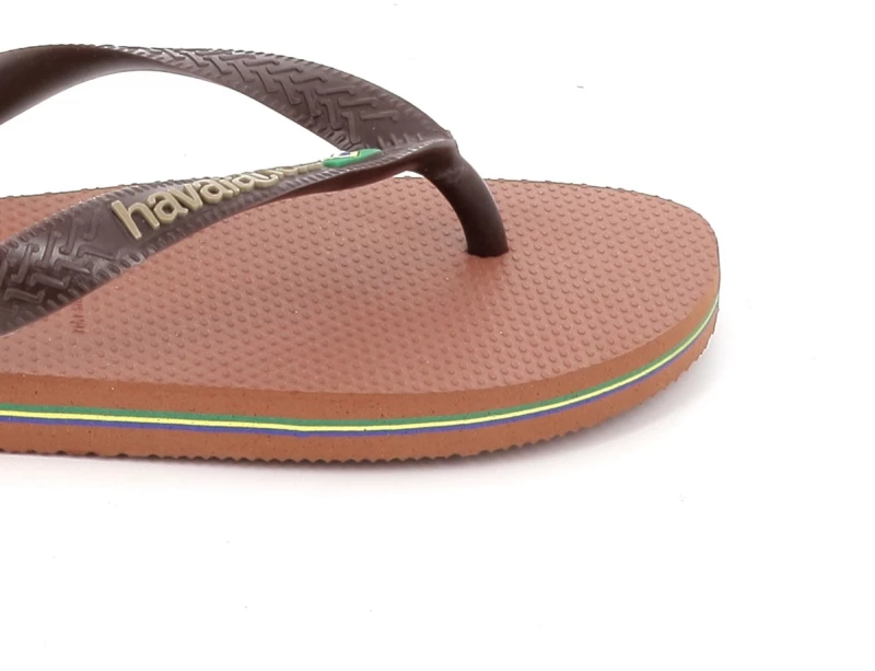 Σαγιονάρα Havaianas Brazil Χρώματος Καφέ 4110850-2815