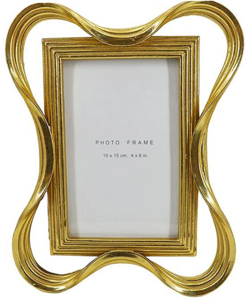 Κορνίζα 253-225-563 10x15cm Gold Πολυρεσίνη