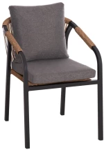 Πολυθρόνα Maerly HM6051.13 57x60x84cm Anthracite