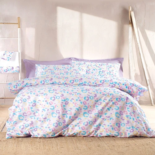 Παπλωματοθήκη Candy (Σετ 3τμχ) Multi Rythmos Υπέρδιπλo 225x250cm 100% Βαμβάκι