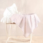 Σεντόνι Βρεφικό Eloise Beige Rythmos Λίκνου 80x110cm 100% Βαμβάκι