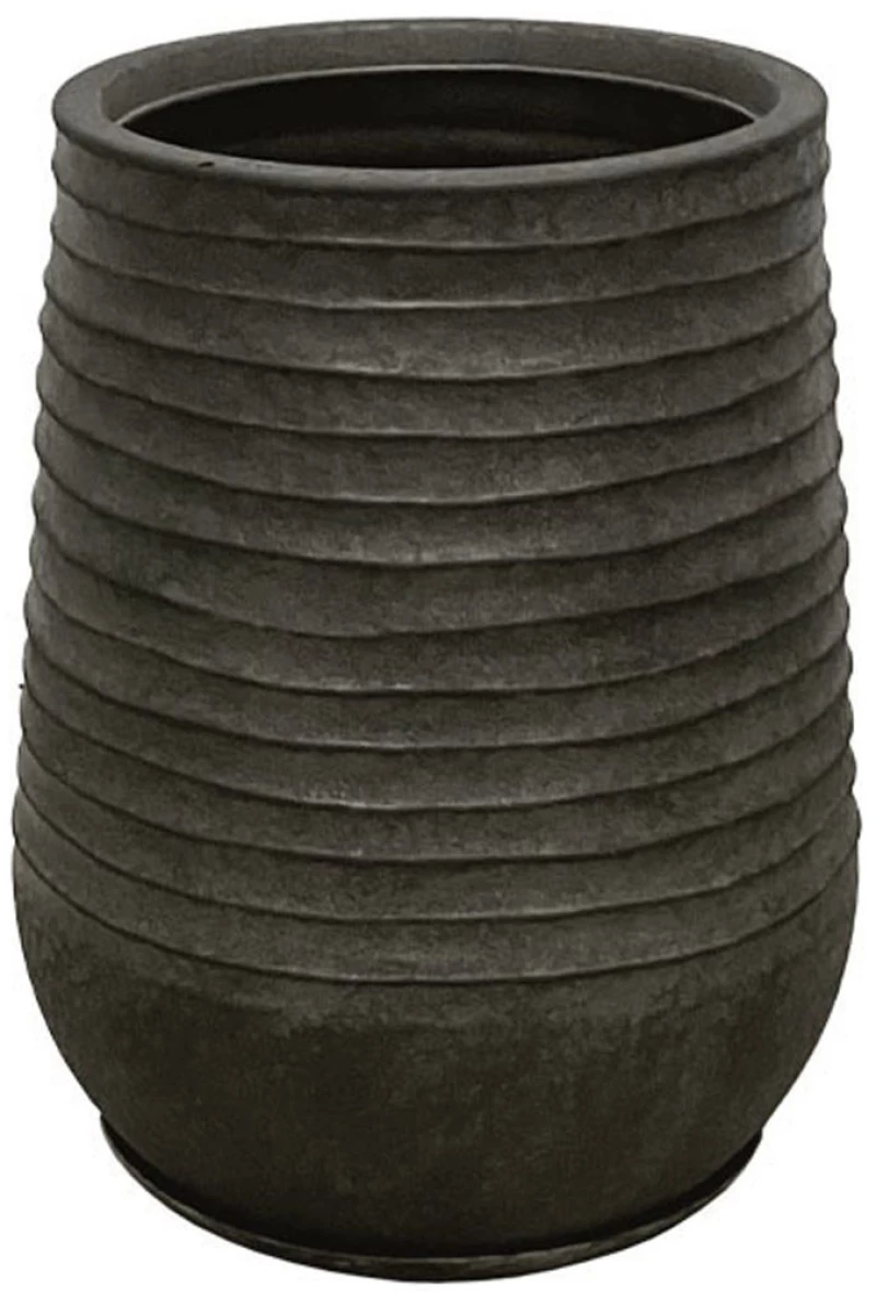 Κασπώ Βαρέλι 06-10020-M Φ39x51cm Black Marhome Πολυρεσίνη