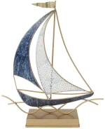 Διακοσμητικό Καράβι 15-94958 31,1x36,8x8,3cm Multi Marhome Μέταλλο
