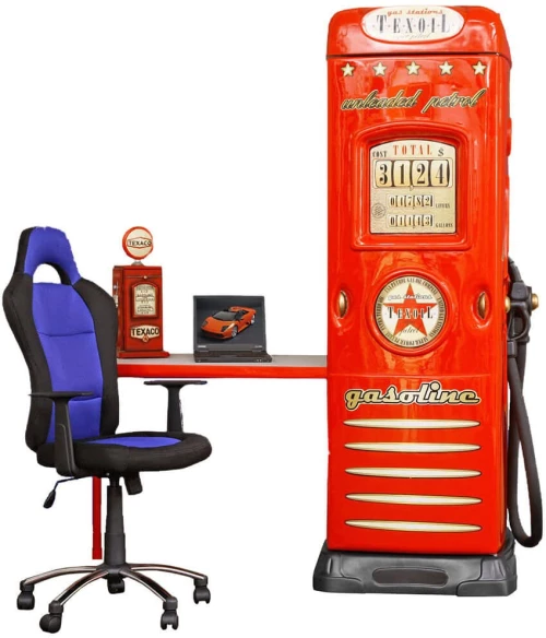 Γραφείο Gasoline 162604219 60x120x200cm Red