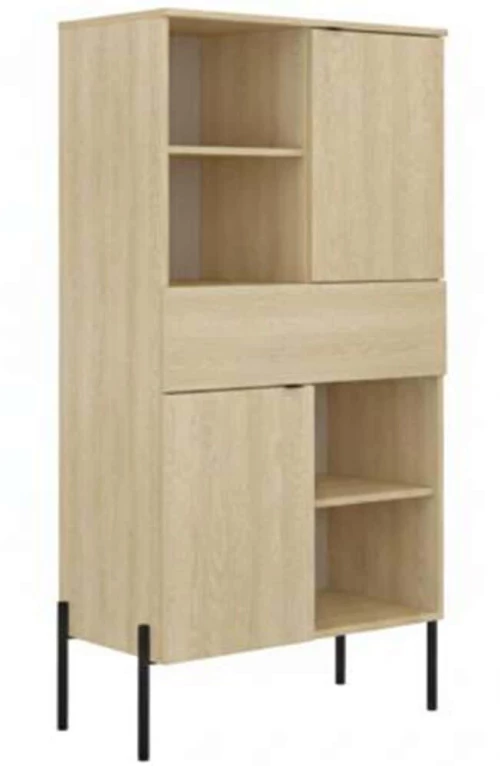 Βιβλιοθήκη Erona 163084539 70x40x149,5cm Natural